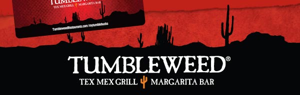 Tumbleweed Text Mex Margarita Bar